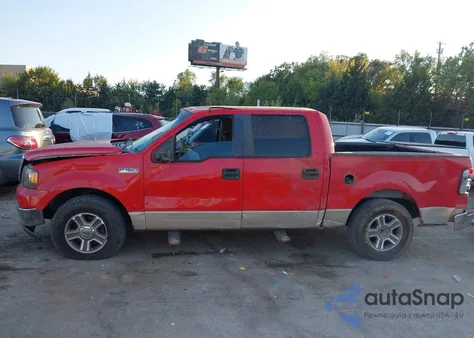 2007 Ford F-150 Xlt из США, поврежденный, VIN 1FTRW12W97KB03574